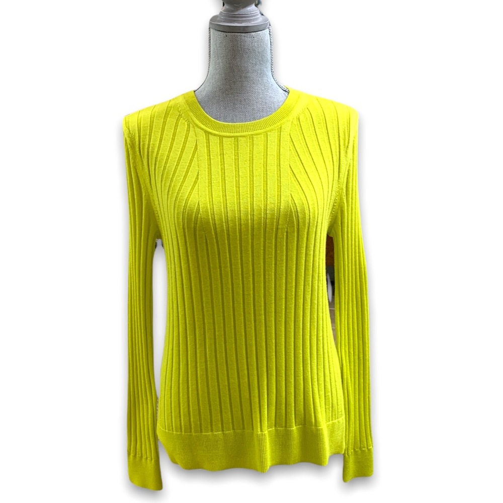 Banana Republic Ribbed Sweater Fine Gauge Merino Wool